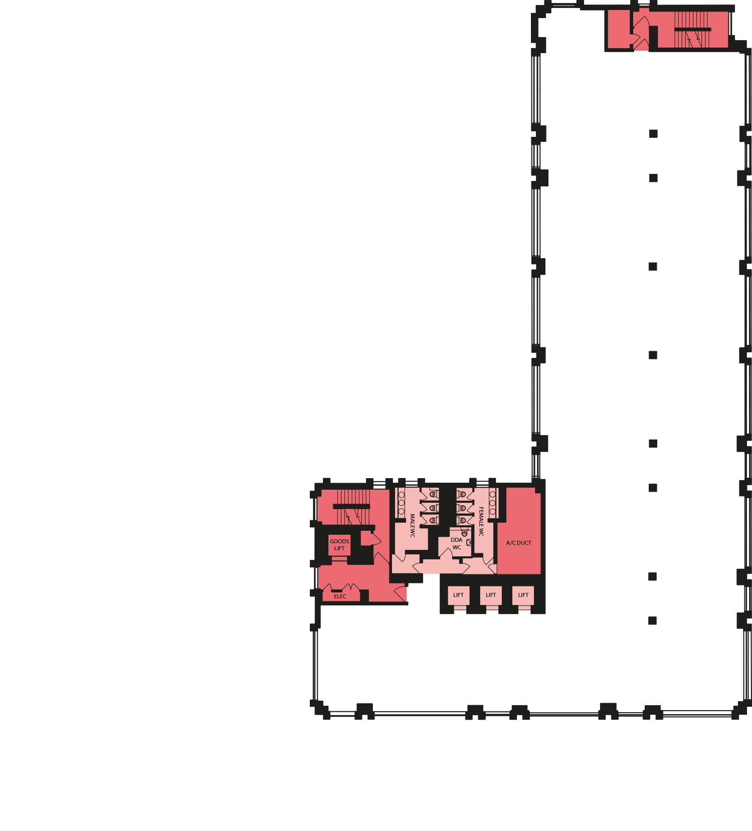 Sixth floor plan